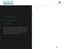 Tablet Screenshot of mavd.com